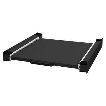 ML-Design Base para Lavadora con Cajón 63 x 54 cm de Acero Negro