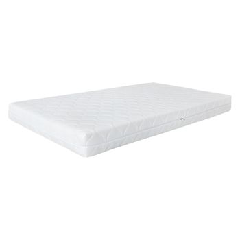 Colchon espuma minicuna 80 x 50 Ovalado blanco La cigueña