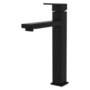 Grifo Lavabo 195x45x270 Mm Latón Negro Mate By Luxebath