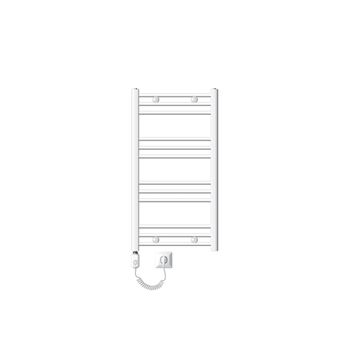 Radiador De Baño Sahara Con Resistencia 600w 500x800 Mm Blanco