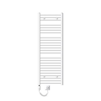 Radiador De Baño Eléctrico Con Resistencia 900w 500x1500 Mm Blanco