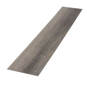 Suelo Vinílico Adhesivo De Pvc 91,5x15,3cm, 6,9 M² Pino Gris Ml-design