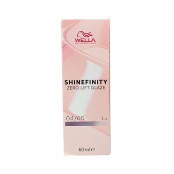 Coloración Permanente Wella Shinefinity Nº 04/65 (60 Ml)