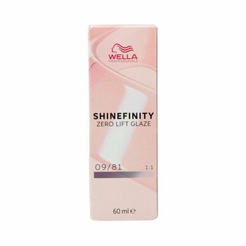 Coloración Permanente Wella Shinefinity Nº 09/81 (60 Ml)