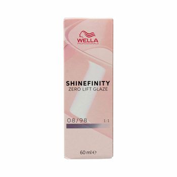 Coloración Permanente Wella Shinefinity Nº 08/98 (60 Ml)