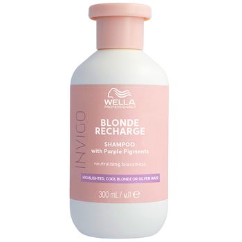 Wella Invigo Blonde Recharge Shampoo 300 Ml