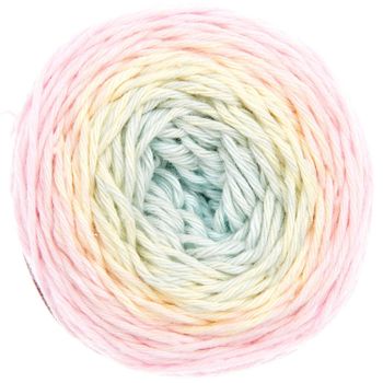 Bola De Algodón Pastel Arco Iris - Ricorumi Spin Dk 50 Gr