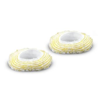 Karcher - 2 Bonetes Para Cepillo Redondo - Compatible Con Limpiadoras