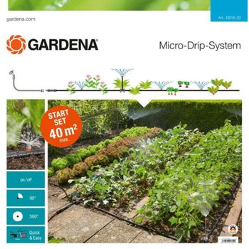 Sistema De Micro-goteo Plantación Starter Set 40 M² 13015-20 Gardena