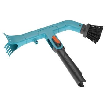 Gardena Combisystem Gutter Cleaner - 2 Raspadores De Plástico Y Cepillo De Cerdas Duras