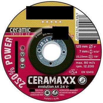 Dronco-ak24v-115-disco De Desbaste Ceramaxx De 115 X 7 Mm