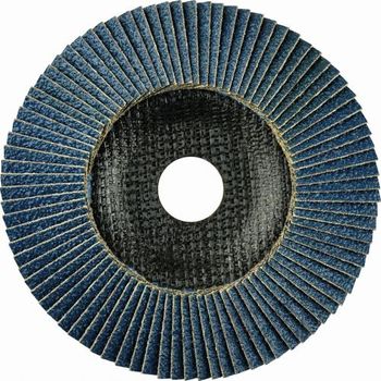 Disco De Láminas Abrasivo Zirconio Zircon Jumbo De 115 Mm Grano 40 Y Base Plana Dronco 5231164100