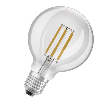 Bombilla Led Osram G95 E27 Transparente 4w 840lm 3000k Ip20  320 ° [lv-4099854009655]