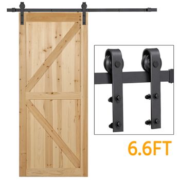 Herraje Puerta Kit De Accesorios Corredera De Puerta Carril 200 Cm