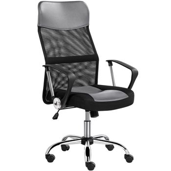 Sillon De Oficina Elevable Y Reclinable Nixon Tapizado Negro con Ofertas en  Carrefour