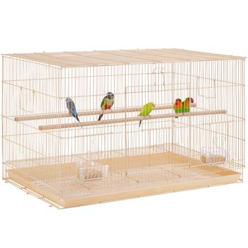 Gallinero Exterior De Madera De Abeto Metal 170x81x110 Cm-pawhut.gris con  Ofertas en Carrefour