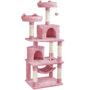 Arenero Gato Forma Cajón Cubierto Para Gatitos Bandeja Sanitaria Plástica  Para Gatos 53x41x41cm Rosa con Ofertas en Carrefour