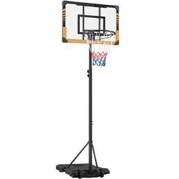 Canasta De Baloncesto Portátil Altura Ajustable Exteriores 226-256cm