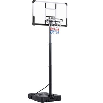 Canasta De Baloncesto Portátil Altura Ajustable Exteriores 216-246cm