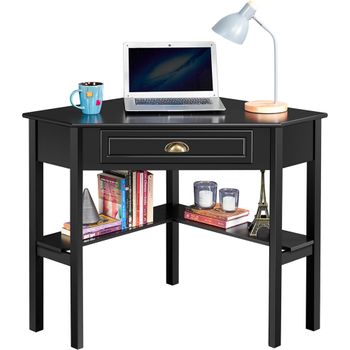 Topkit, Mesa De Escritorio Burgos 5214, Mesa De Ordenador Grande, mesa De  Escritorio Con Cajon Y Puerta, roble con Ofertas en Carrefour