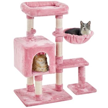 Árbol Rascador Para Gatos Torre Escalador De Sisal Azul Y Beige con Ofertas  en Carrefour