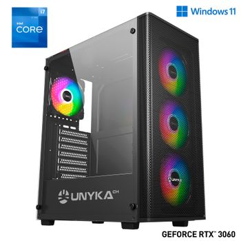 Cpu Pc Gaming Extremo Intel I7 12700 ◘ Rtx 3060 12 Gb ◘ Ram 16 Gb ◘ 1 Tb M.2 Ssd ◘ Wifi ◘ Windows 11