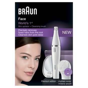 Braun Se830 Face Blanco 10 Pinzas