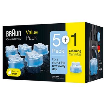 Cartucho Limpiador Braun 6 Uds