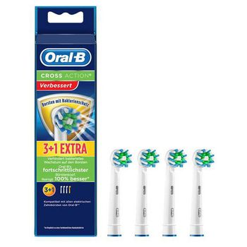 Oral-b Crossaction 4 Pieza(s) Azul, Verde, Blanco