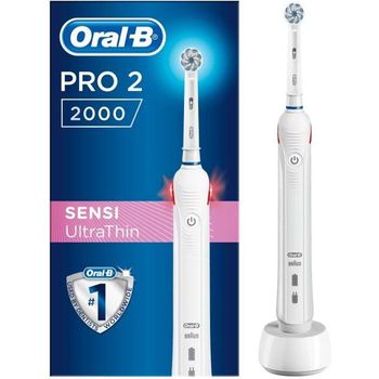 Cepillo De Dientes Eléctrico - Pro 2 2000 - Blanco Oral-b