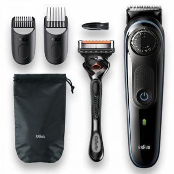 Braun Beardtrimmer 5 Bt5341 Negro, Azul