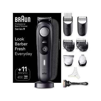 Braun Beardtrimmer S9 Bt9441 Recortadora De Barba Con Gillette Proglide