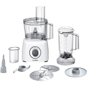 Moulinex Robot De Cocina Multifuncional 3l 1550w Plata - Hf807e10 con  Ofertas en Carrefour