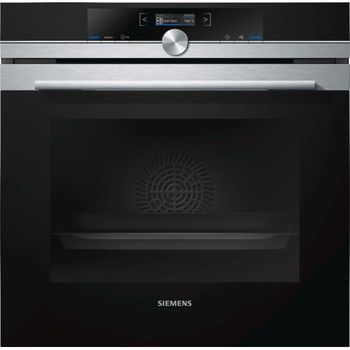 Siemens Horno De Encastre 71l 60cm Con Pirólisis Inox/negro - Hb675g5s1f