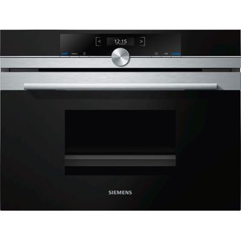 Siemens Horno De Vapor 38l 45cm Acero Inoxidable - Cd634gas0