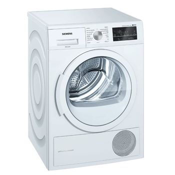 Secadora Siemens Wt47g439es Bomba De Calor 8kg Blanco 60cms A++ Autolimpiante Display Led