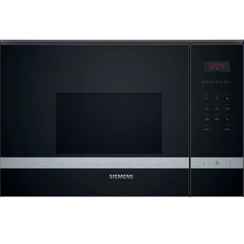 Siemens Microondas Empotrable 20l 800w Inox/negro - Bf523lms0