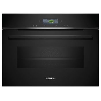 Siemens Horno Combinado Mo Integrado 45l Negro - Cm724g1b1