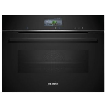 Siemens Horno Mixto Vapor Integrado 47l 60cm A+ Hidrólisis Negro - Cs736g1b1