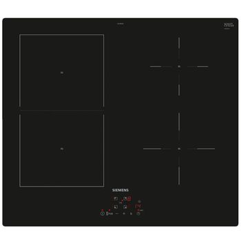 Siemens Placa De Inducción 60cm 4 Fuegos 6900w Negra. - Ed61rbsb6e