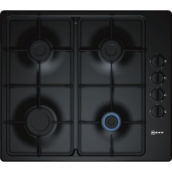 Neff Placa De Cocina De Gas 58cm 4 Fuegos 7400w Negro - T26br46s0