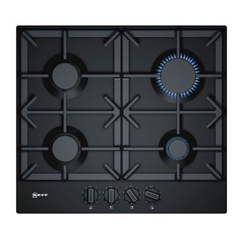 Cocina Gas Portátil Camping, 3 Quemadores, Rejilla Esmaltada, Tapa  Protectora, Normativa G30-37 Mbar Negro Mpm Kn-03/1kb con Ofertas en  Carrefour