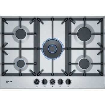 Mesa De Gas T27ds59n0 - 75cm - 4f + Wok - Flameselect - Inox Neff