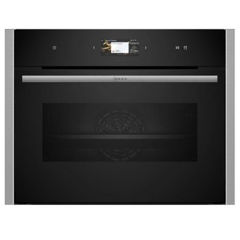 Neff Horno Combinado De Vapor Integrado 47l 60cm A+ Ecoclean Negro - C24fs31n0