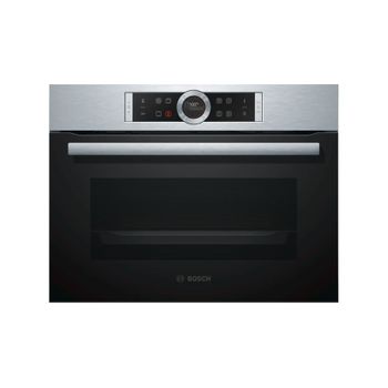 Bosch Serie 8 Cbg633ns3 Horno Horno Eléctrico 47 L Negro, Acero Inoxidable A+