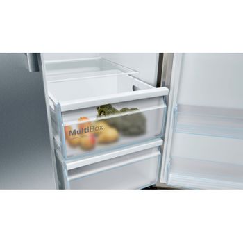 Frigorífico americano BOSCH KIR41VFE0 Blanco (123 x 56 cm) 