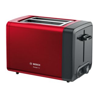 Bosch Tat4p424de Tostadora 2 Rebanada(s) 970 W Negro, Rojo