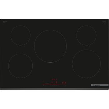 Bosch Serie 6 Piv831hb1e Hobs Negro Integrado 80 Cm Con Placa De Inducción 5 Zona(s)