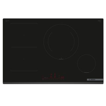 Bosch PXV875DC1E Serie 8, Placa inducción, 80 cm, negro