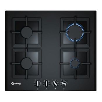 BALAY PLACA MIXTA GAS-VITROCERAMICA BALAY 3ETG667HB GAS BUTANO 60CM 3  QUEMADORES Y UNA ZONA DE COCCION - oferta: 359,84 € - Placas de cocina